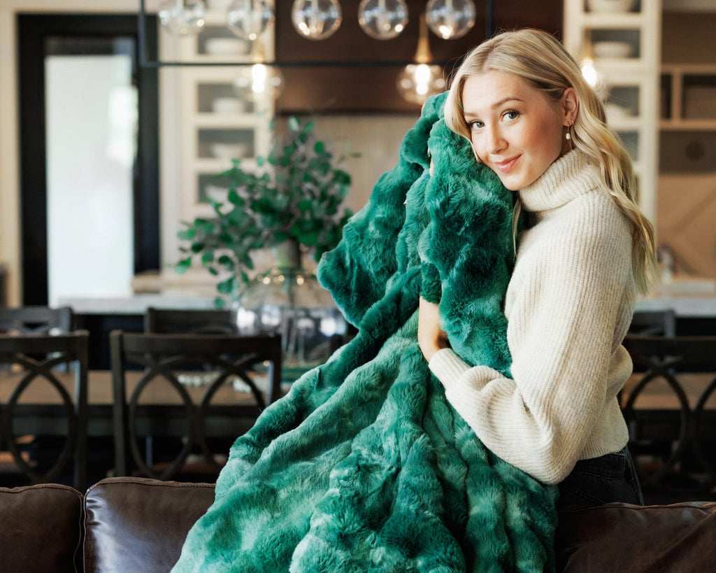 Premium Cloud Eucalyptus Blanket