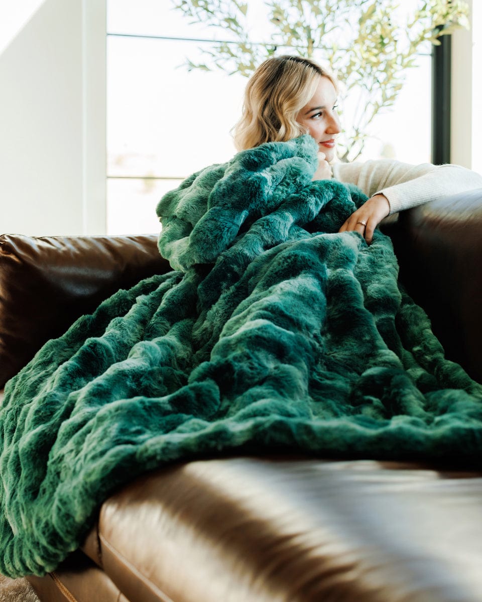 Premium Cloud Eucalyptus Blanket