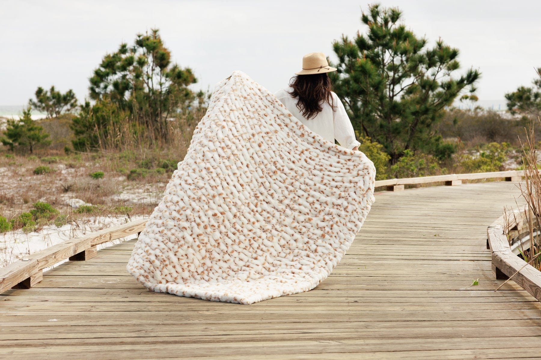 Hugs Spotted Fawn Blanket