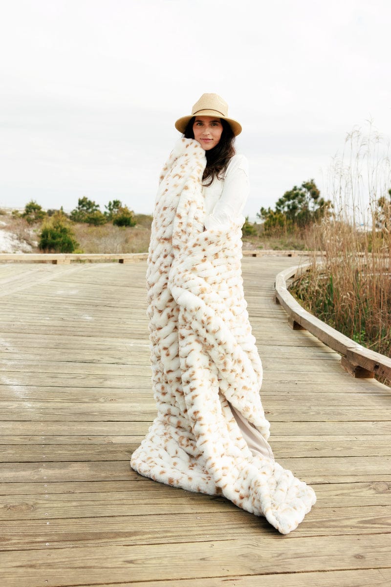 Hugs Spotted Fawn Blanket