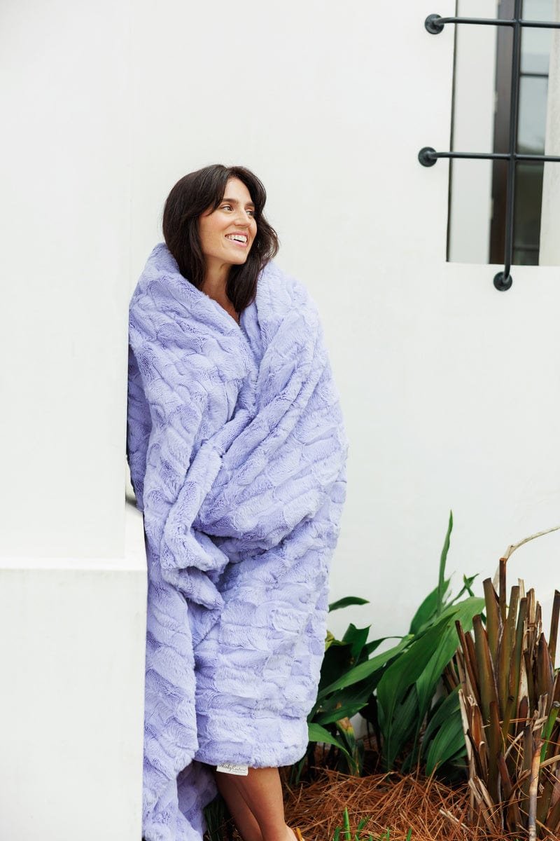 Posh Sorbet Lilac Blanket