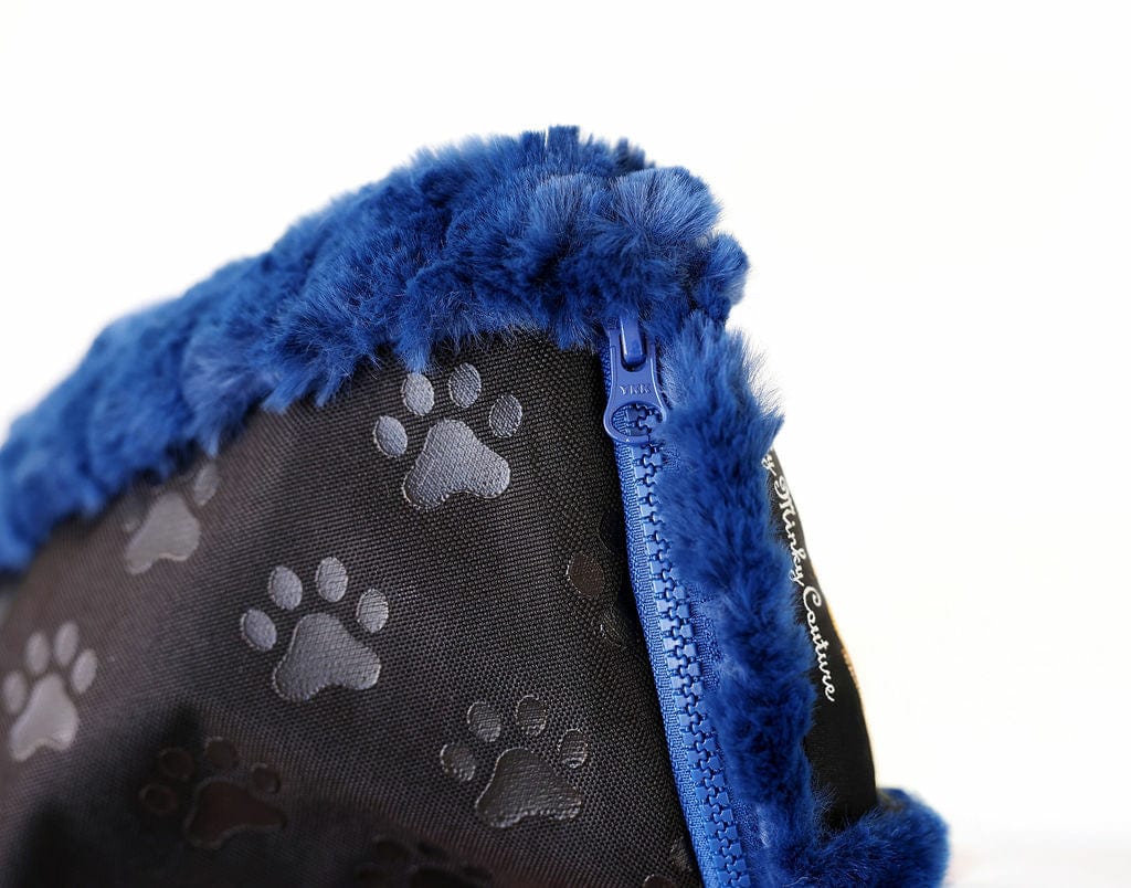 Blue Honeycomb Pet Crate Pad COVER ONLY