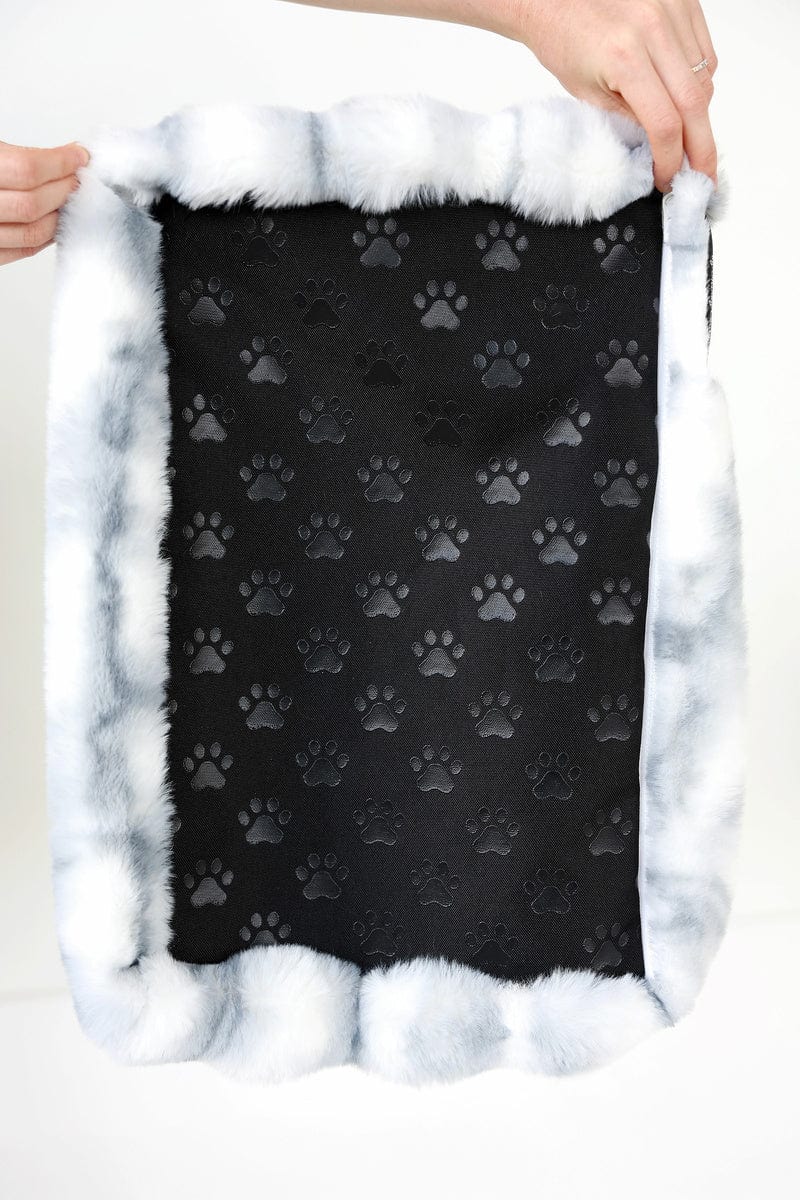 Cloudy Day Blue Pet Crate Pad COVER ONLY