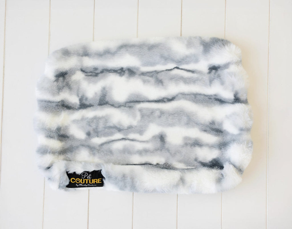 Cloudy Day Blue Pet Crate Pad COVER ONLY