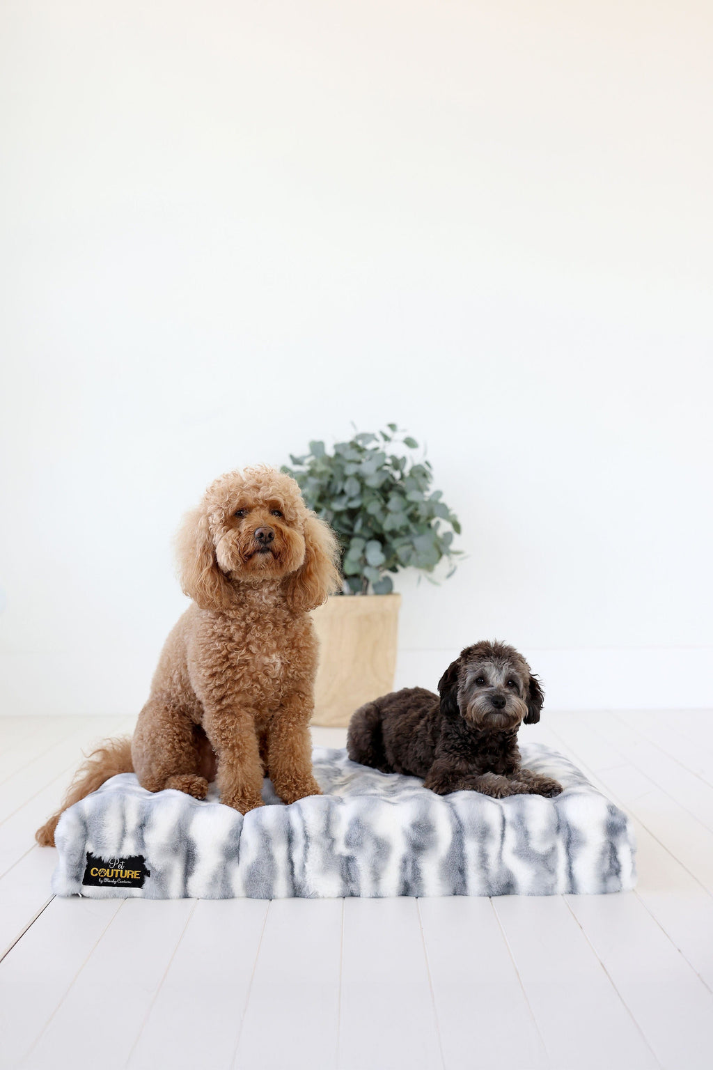 Cloudy Day Blue Pet Crate Pad