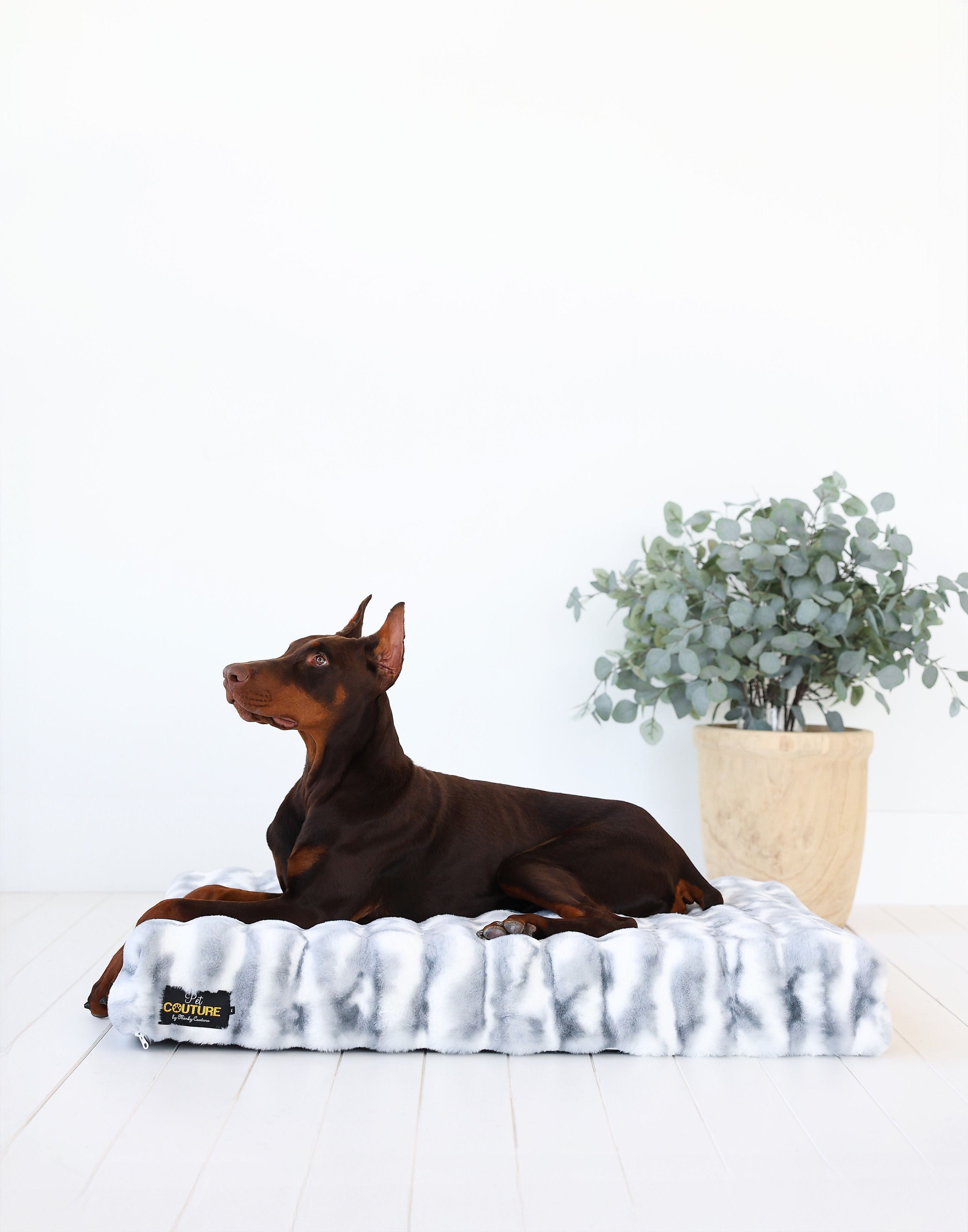 Cloudy Day Blue Pet Crate Pad