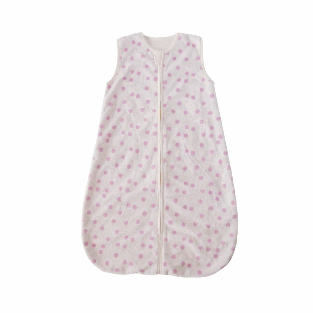 Dot Pink Wearable Minky Blanket