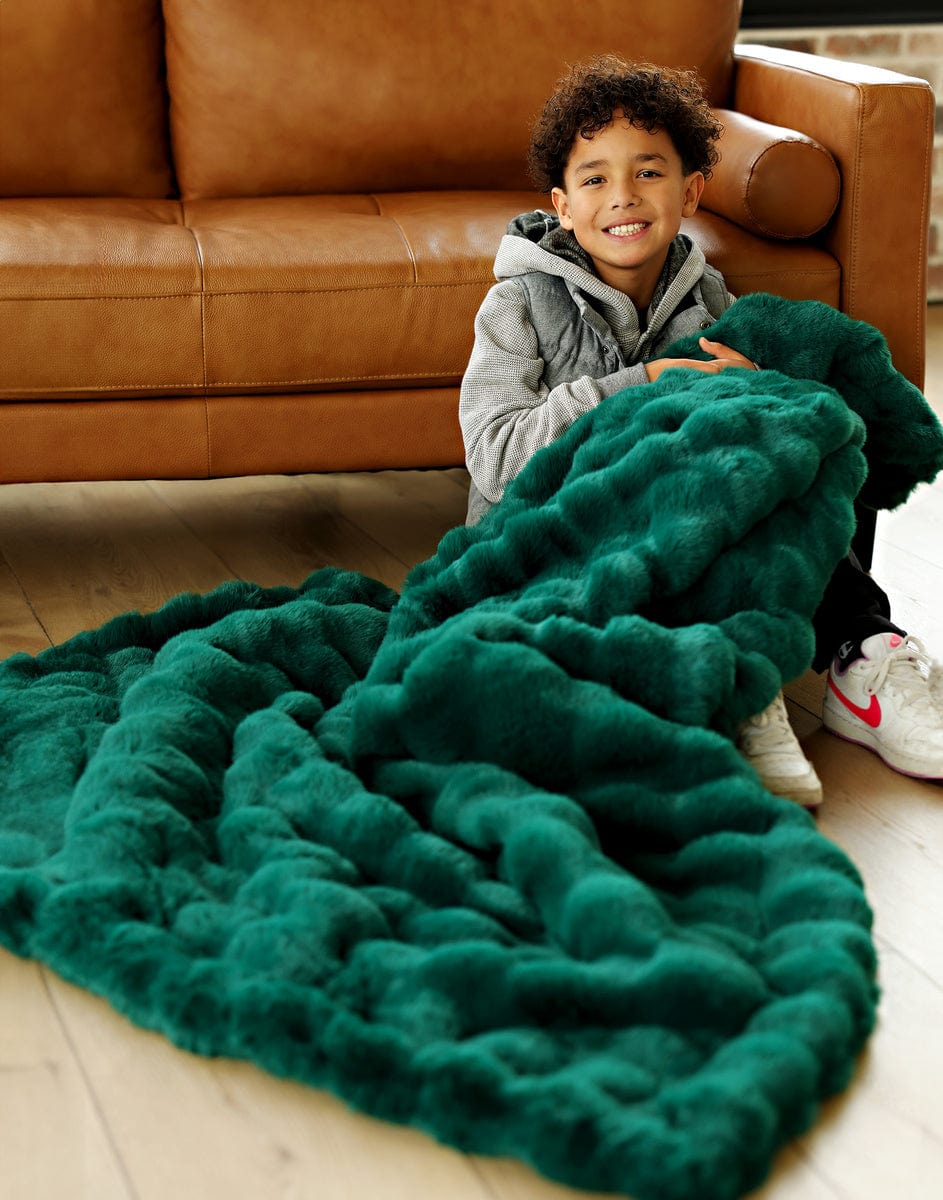 Ultra Cloud Emerald Blanket