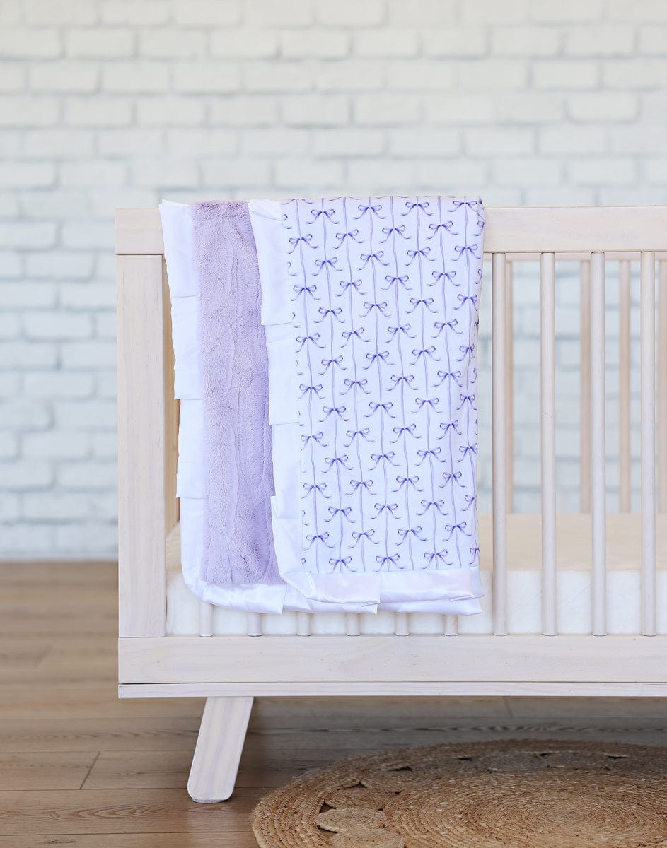 Lilac Ribbon Blanket