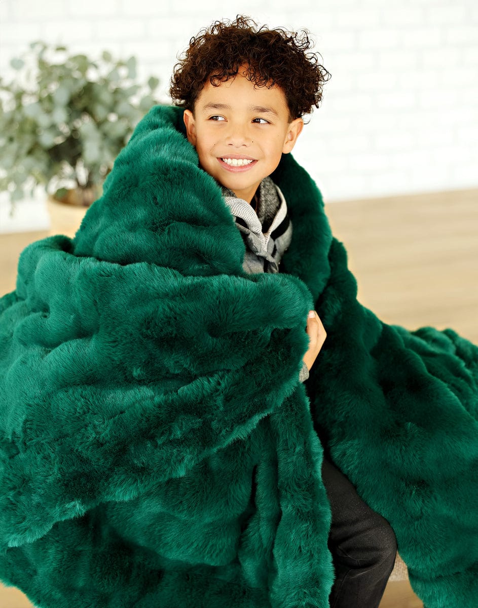 Ultra Cloud Emerald Blanket