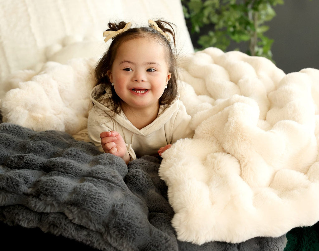 Ultra Cloud White Chocolate Blanket