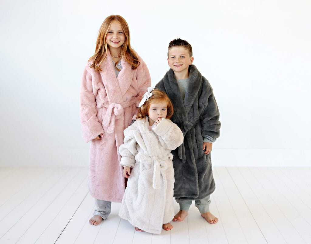 Kids Charcoal Robe