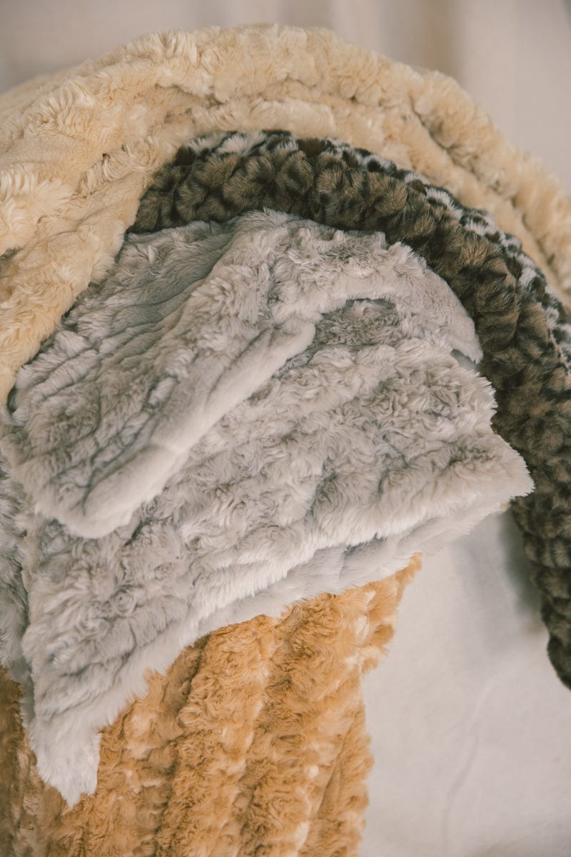 Glossy Ultra Sorbet Angora Blanket