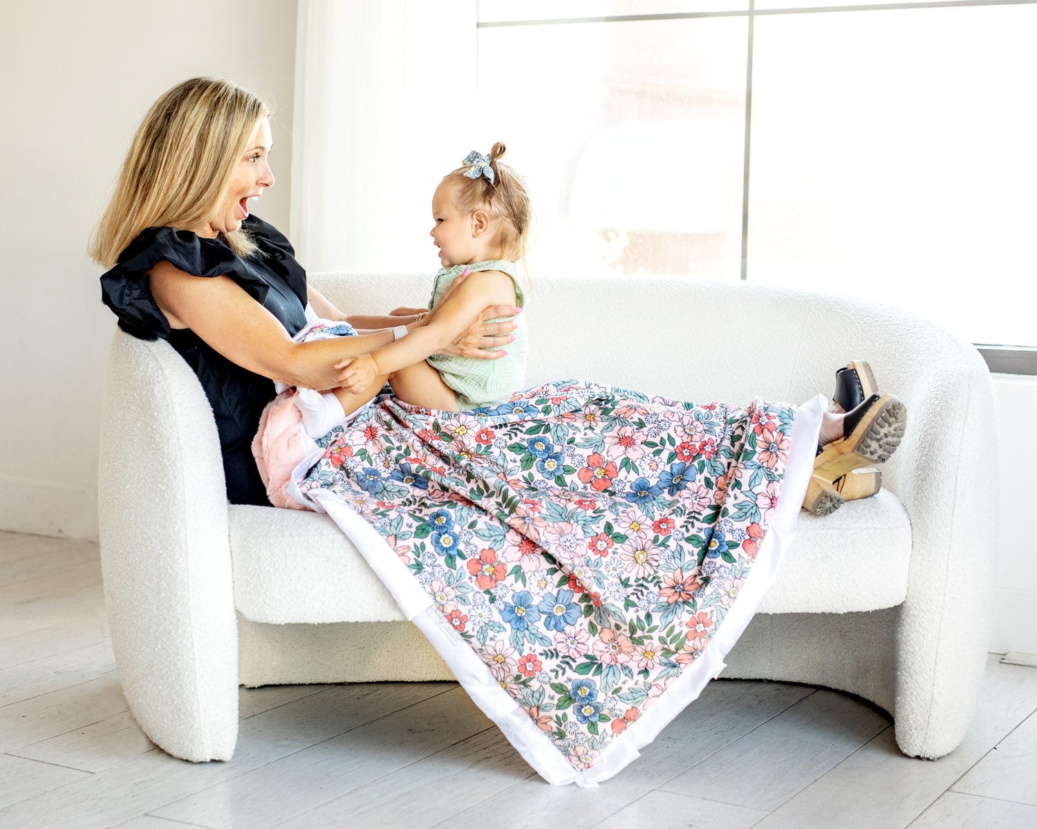 Peach Garden Blanket