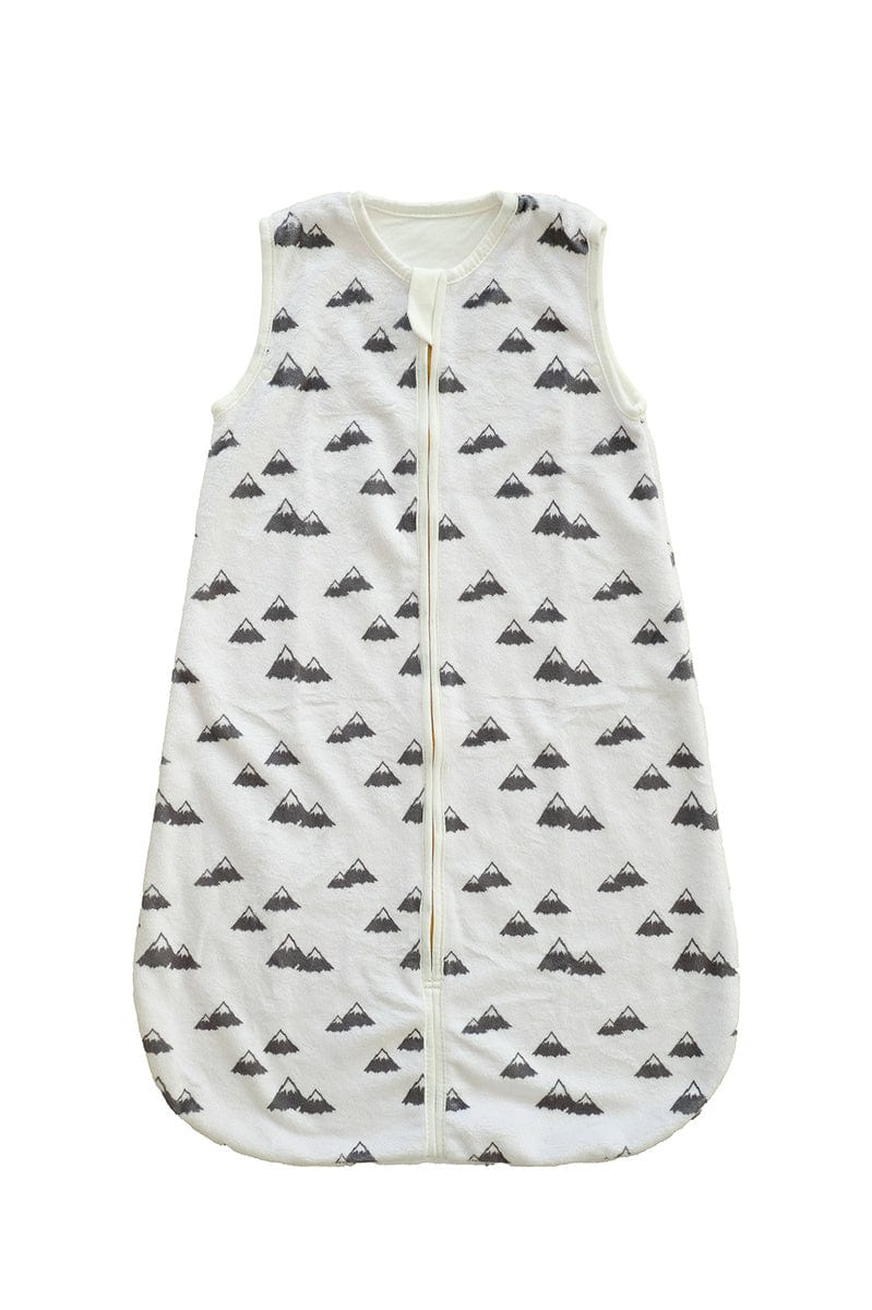 Mountains Wearable Minky Blanket