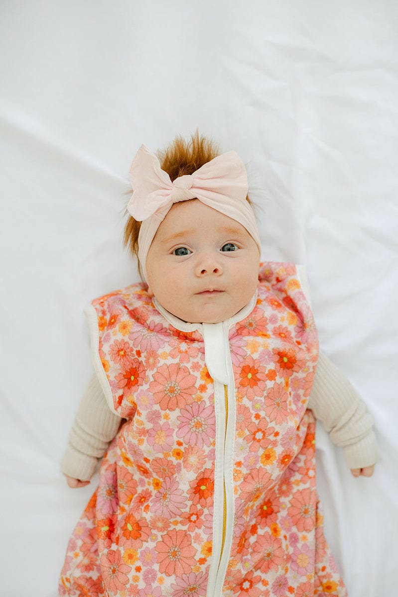 Boho Floral Wearable Minky Blanket