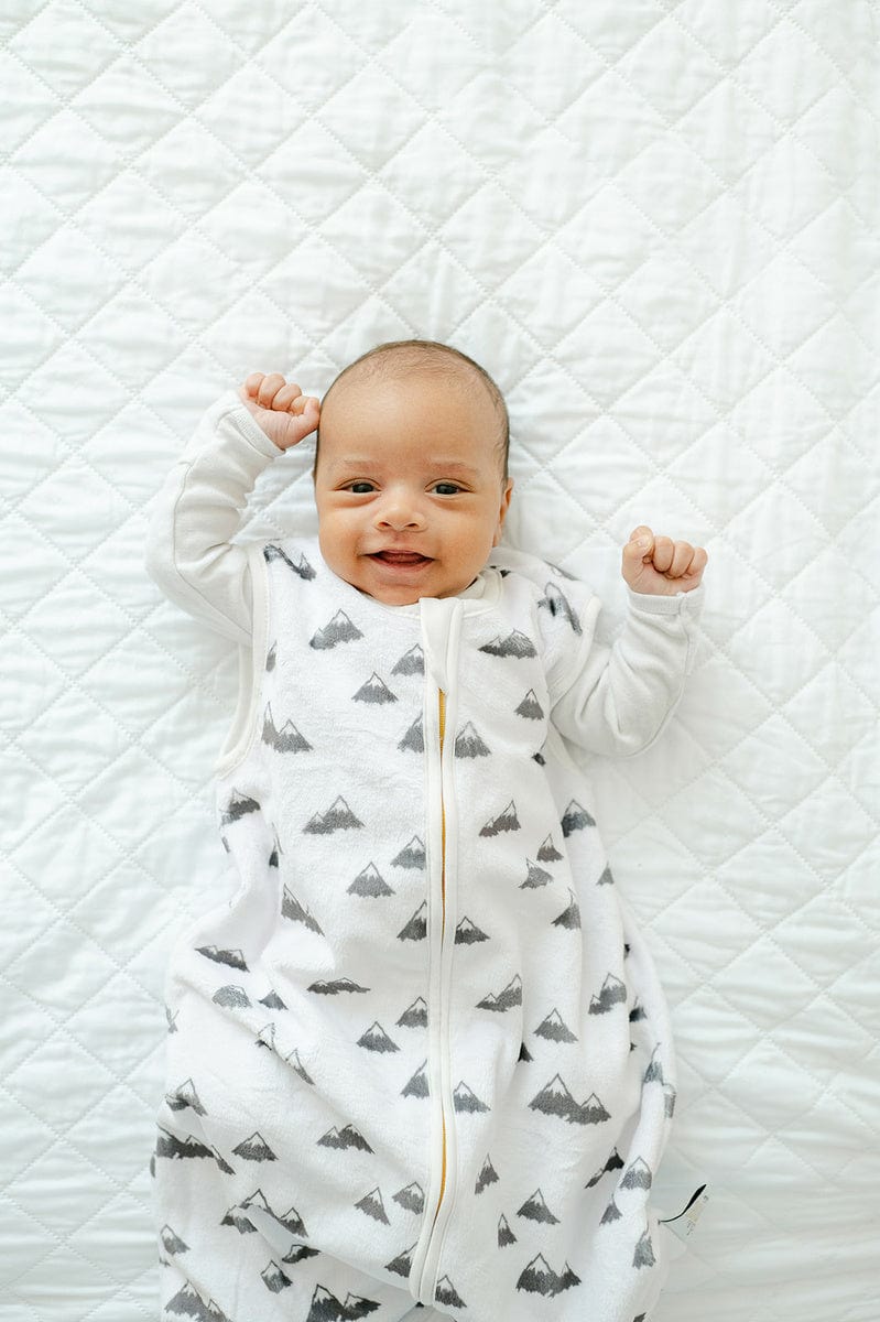 Mountains Wearable Minky Blanket