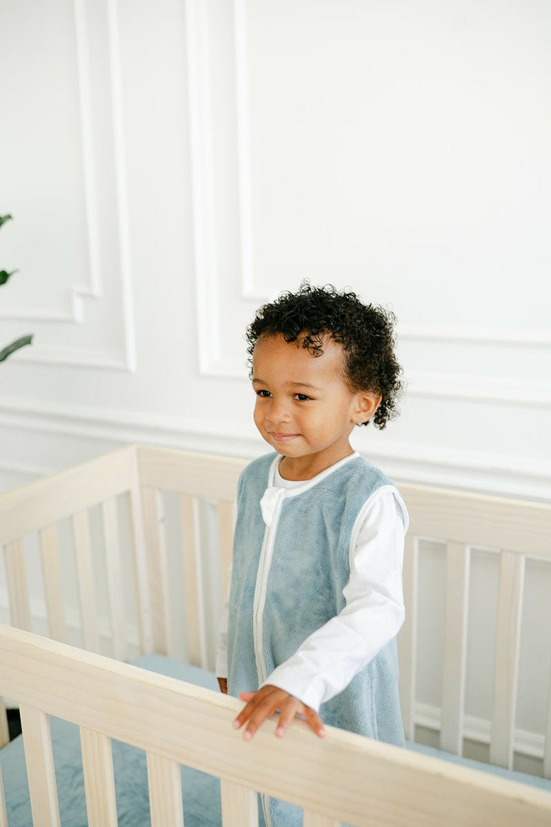 Denim Wearable Minky Blanket