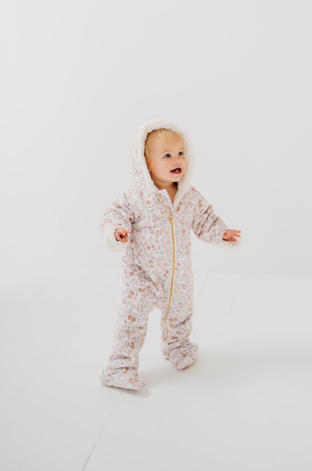 Winter Jumpsuit - Dainty Floral