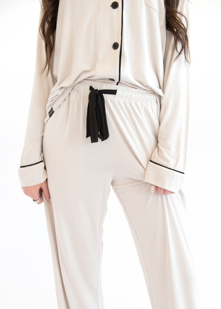 Middle of the Night Button Up - Ancient Scroll