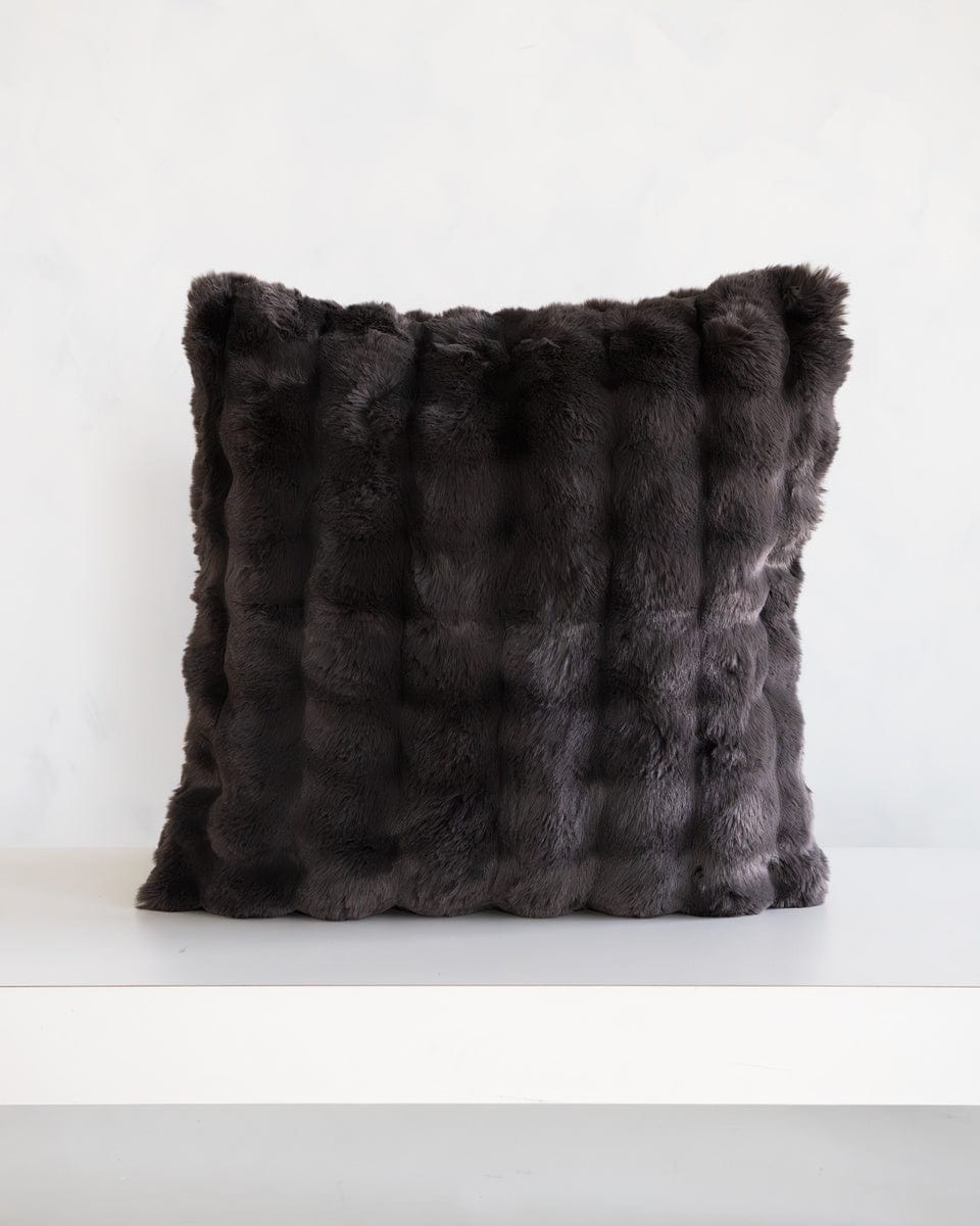 Euro | Charcoal Cloud Sham