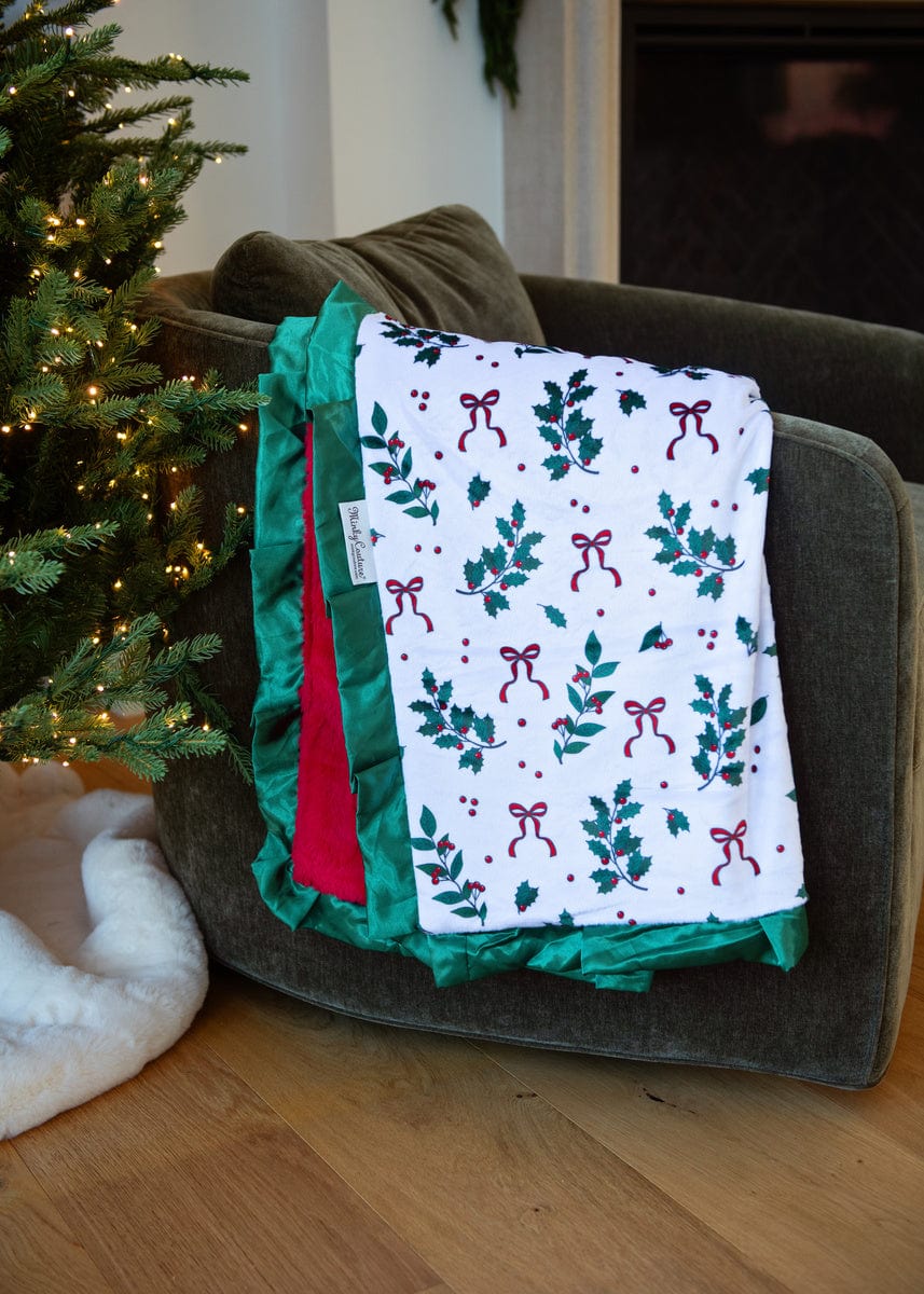 Holly Berries Blanket