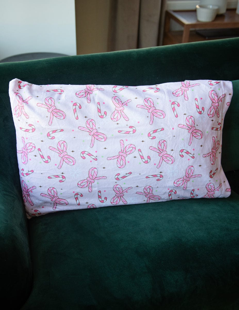 Candy Cane Bows | Christmas Pillowcases 2025