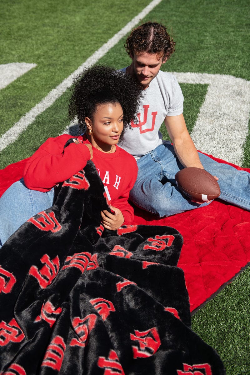 Lush Utah Utes Blanket