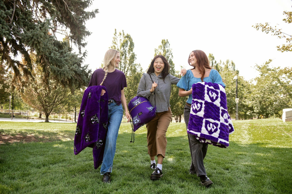 Lush Weber State Wildcats Blanket