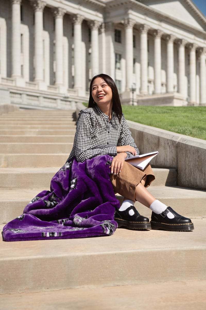 Lush Weber State Wildcats Blanket