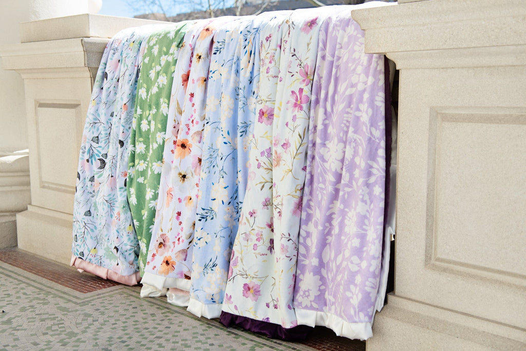 Blush Wildflower Blanket