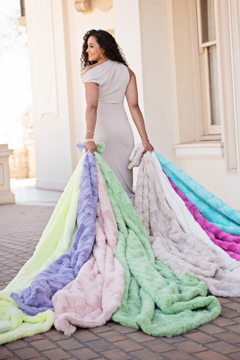 Posh Sorbet Cream Blanket