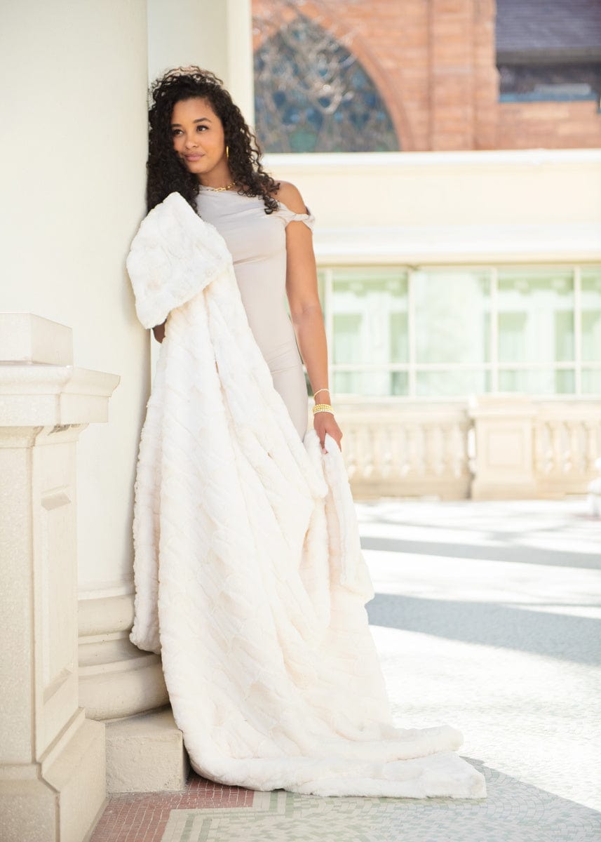 Posh Sorbet Cream Blanket