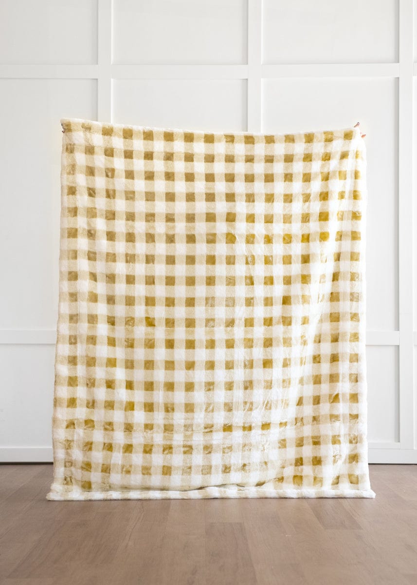 Gingham Check Sand Blanket