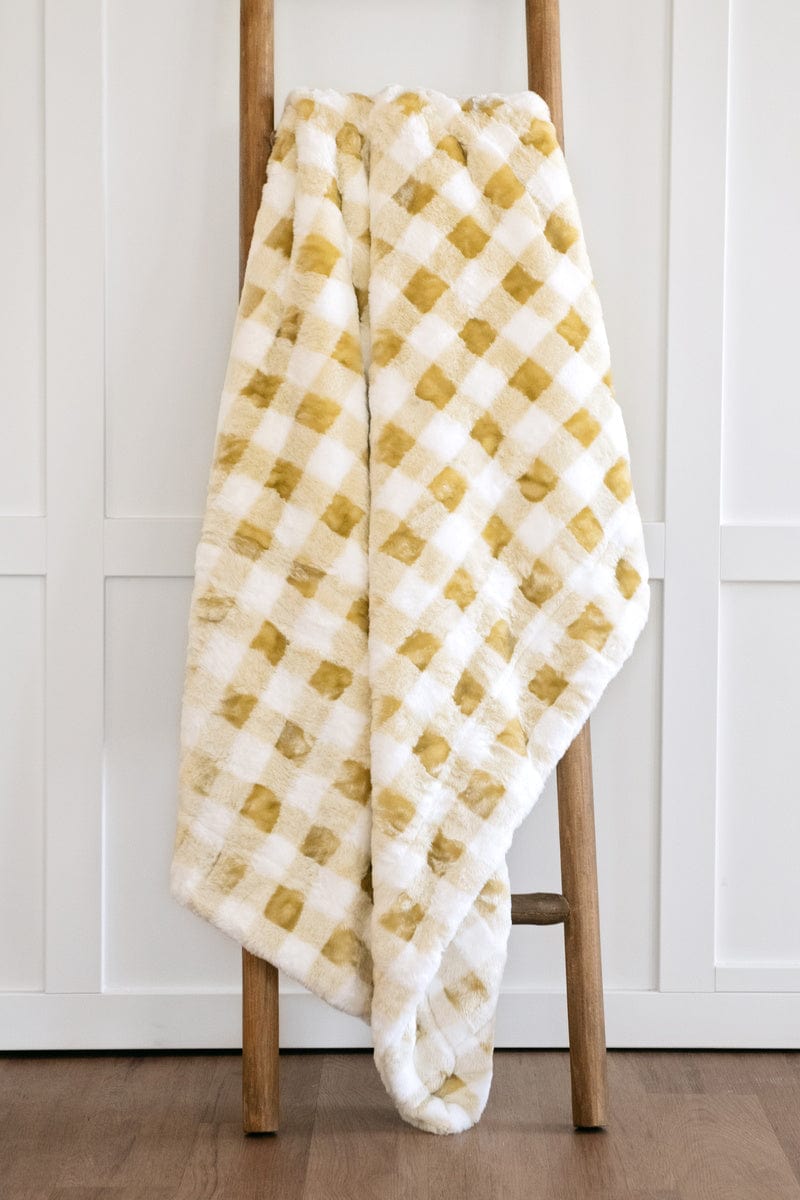 Gingham Check Sand Blanket