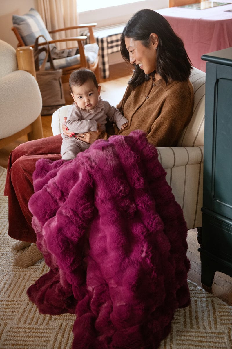 Premium Cloud Plum Blanket