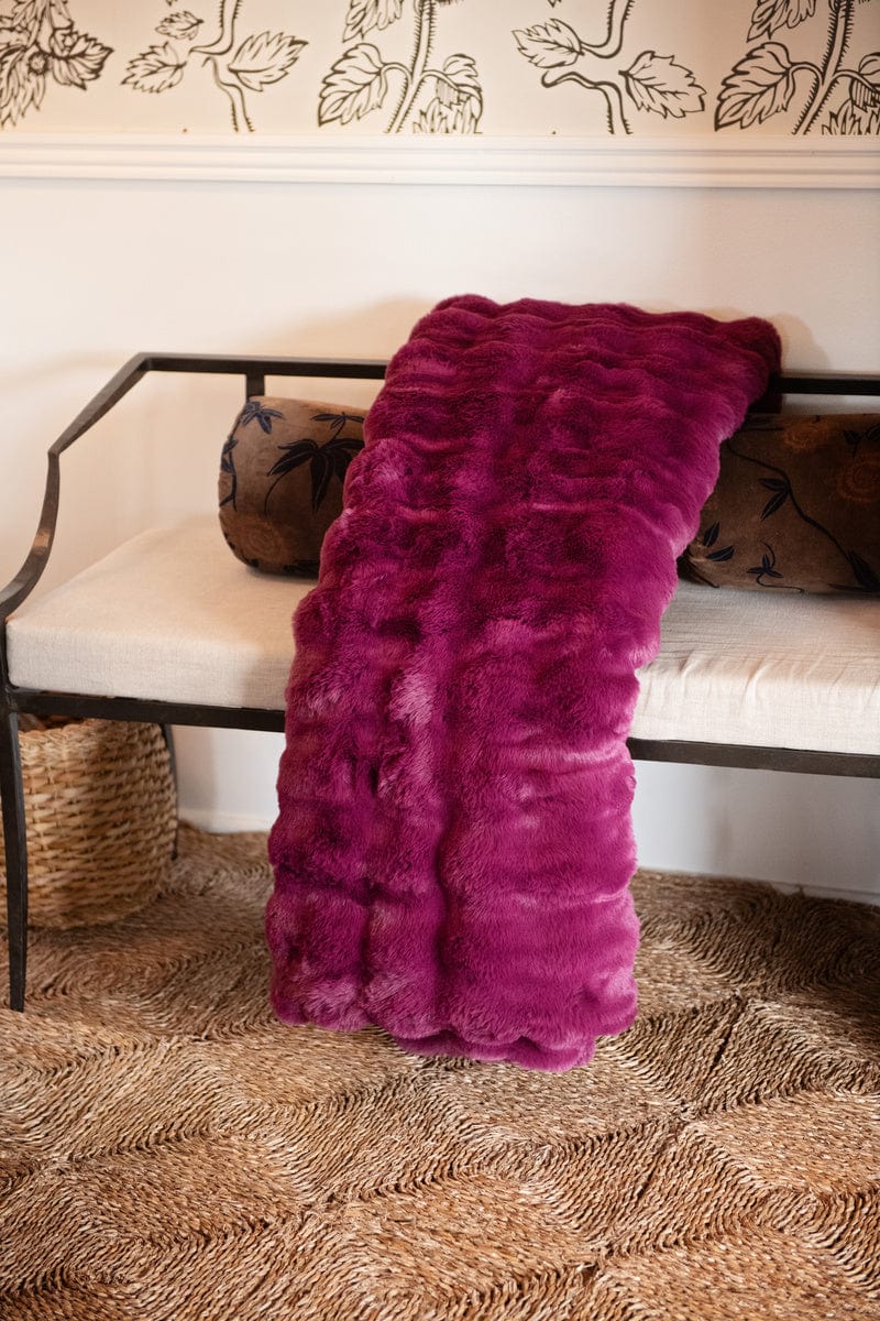 Premium Cloud Plum Blanket