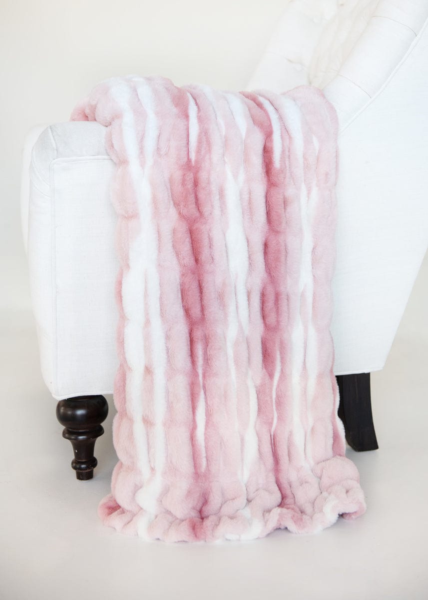 Hugs Swirl Pink Blanket