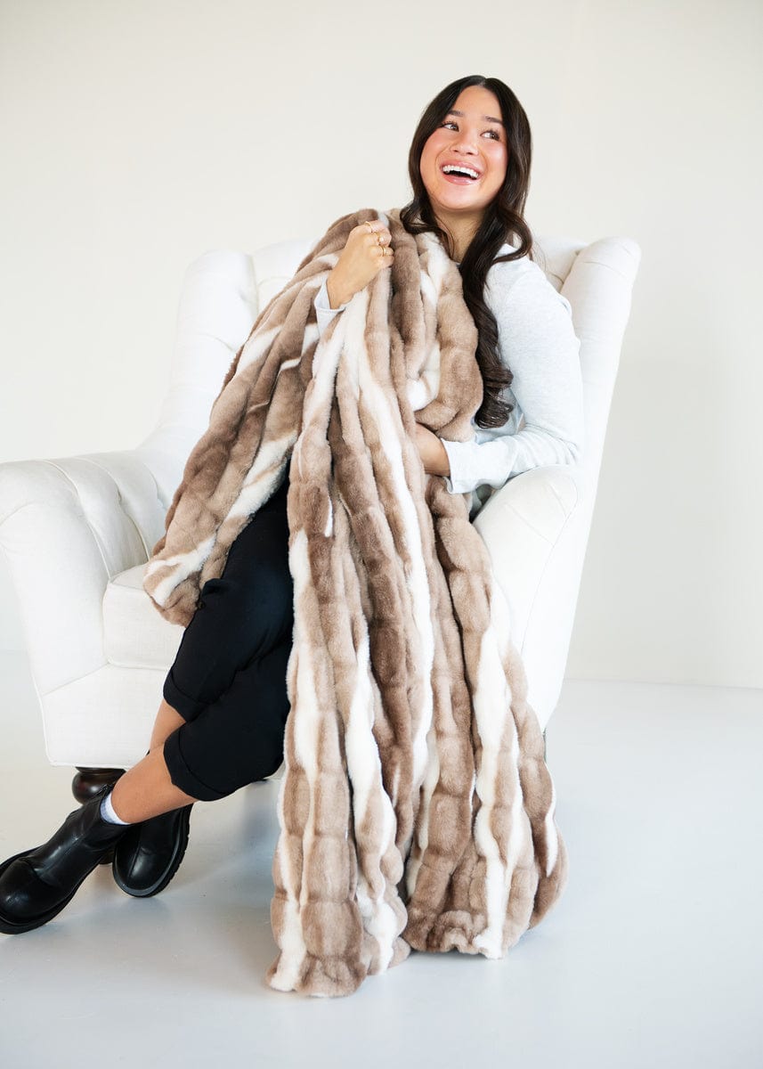 Hugs Swirl Hot Chocolate Blanket