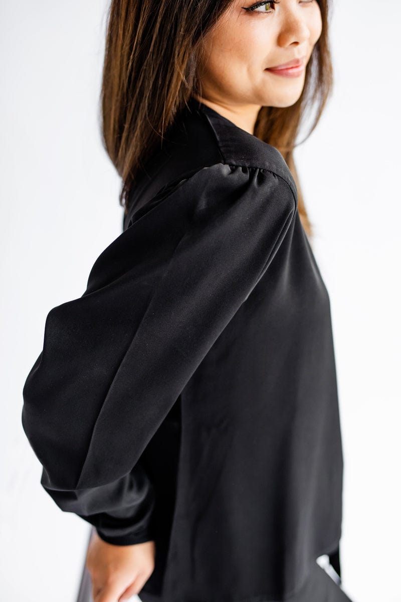 Must be Satin Pajamas - Black