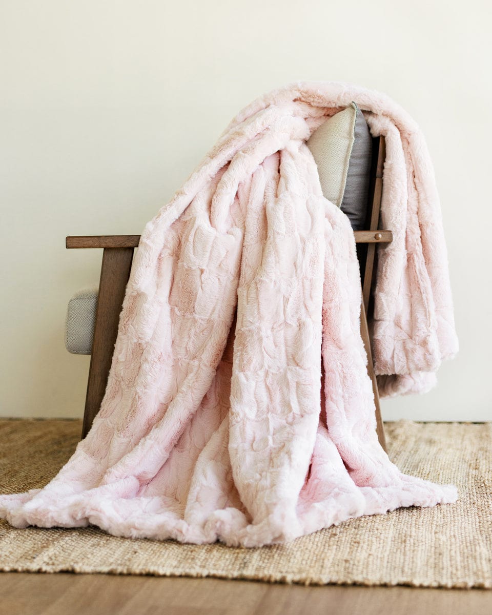 Posh Sorbet Barely Blush Blanket