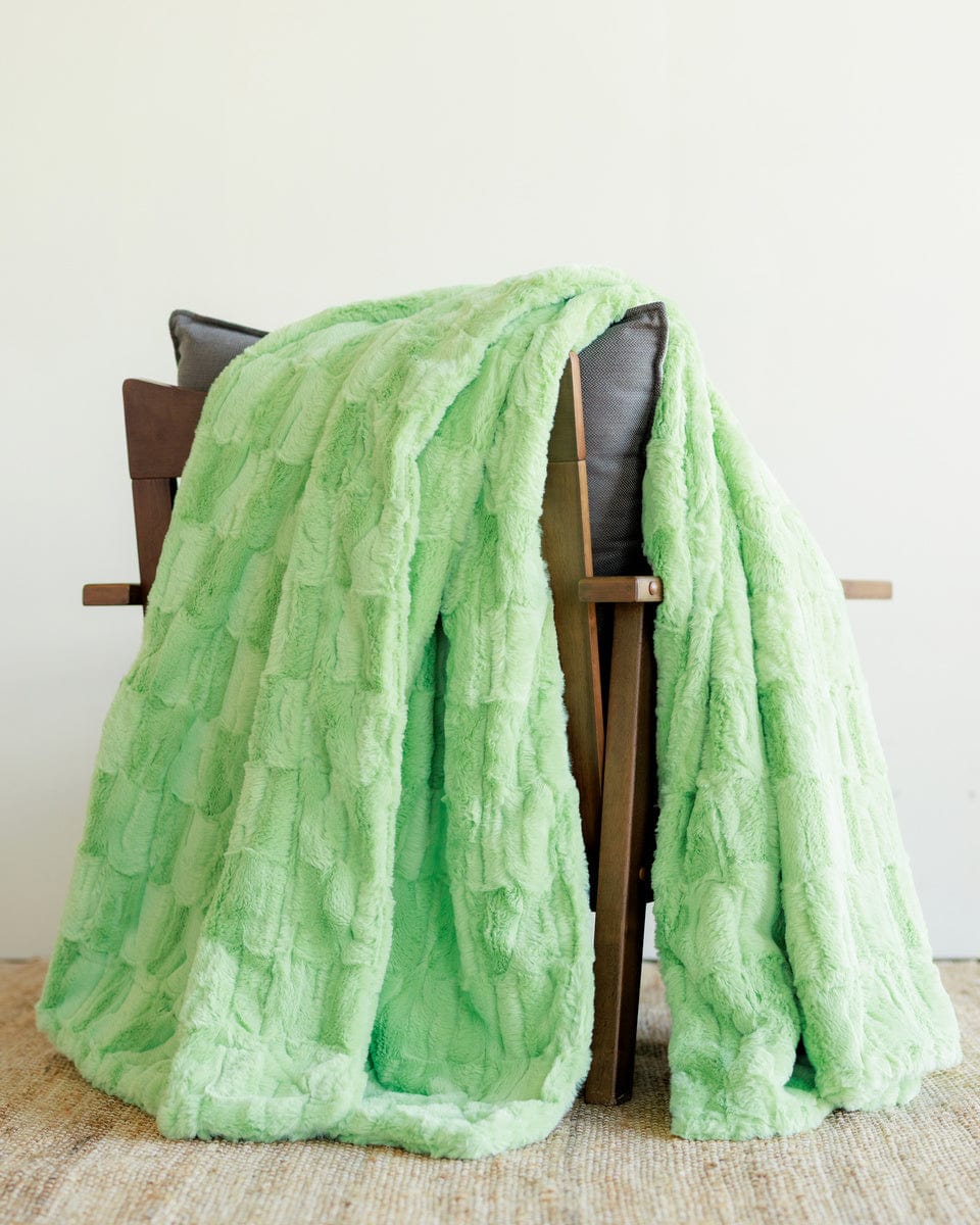 Posh Sorbet Opaline Green Blanket