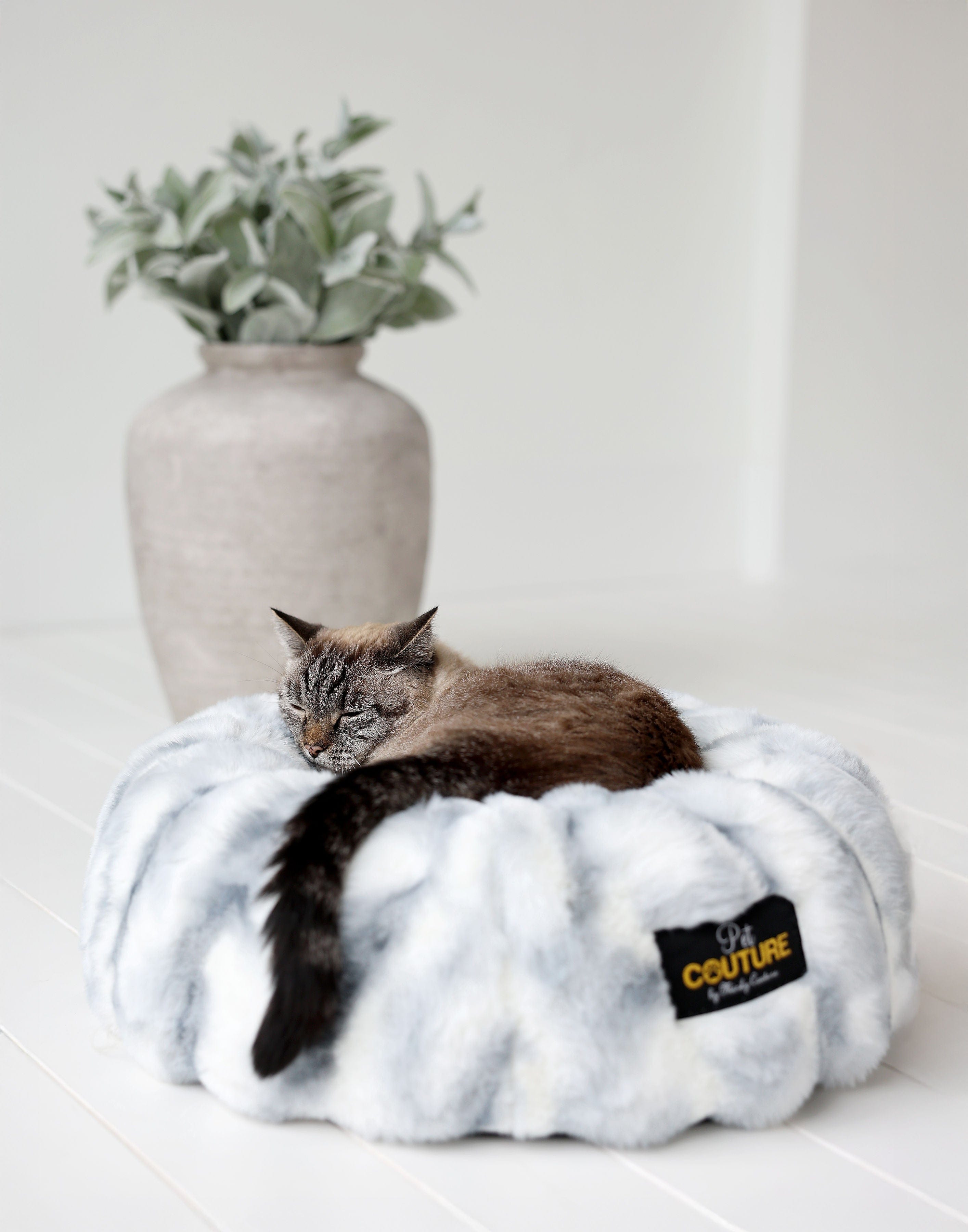 Cloudy Day Blue Pet Bed