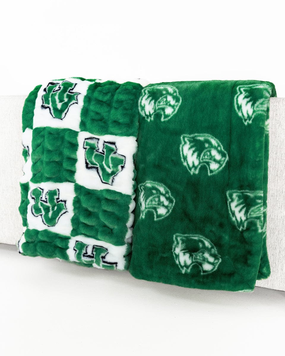 Lush Utah Valley Wolverines Blanket