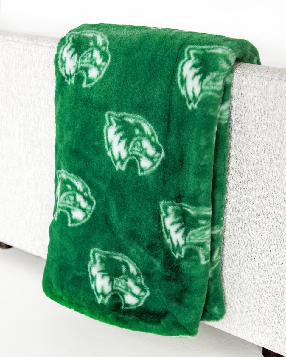 Lush Utah Valley Wolverines Blanket