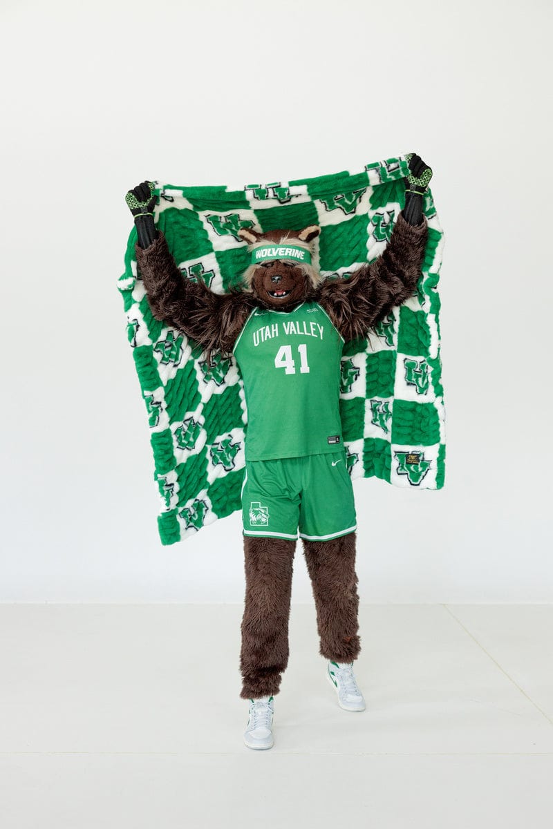 Hugs Utah Valley Wolverines Blanket