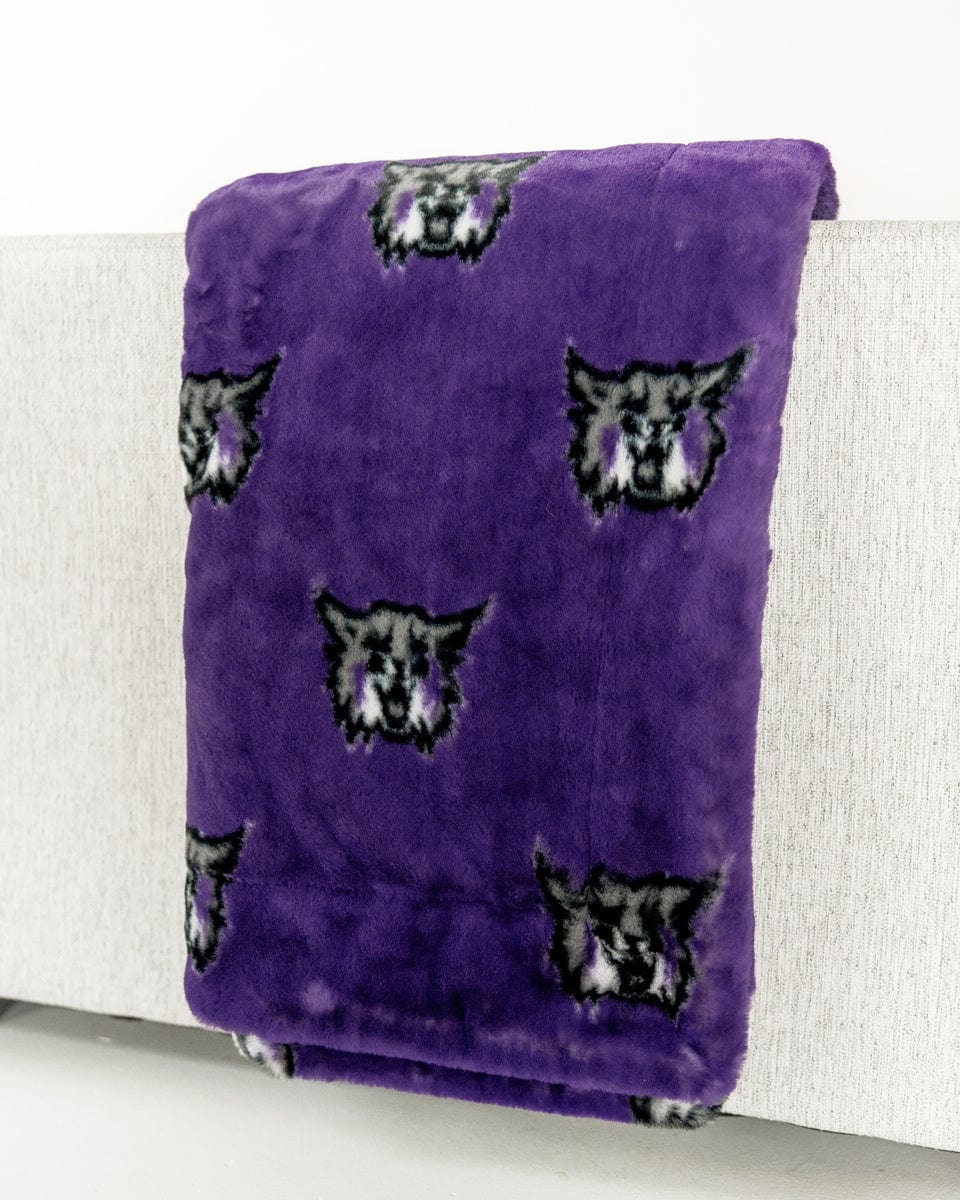Lush Weber State Wildcats Blanket