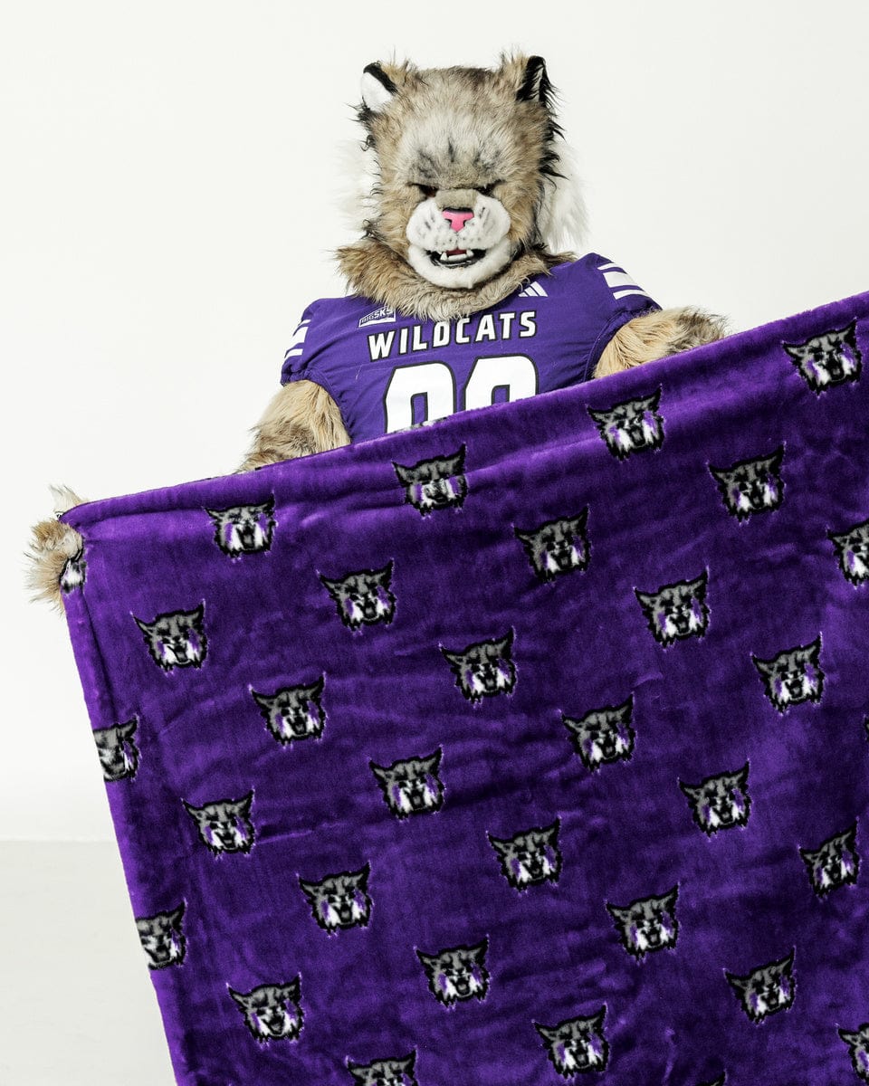 Lush Weber State Wildcats Blanket