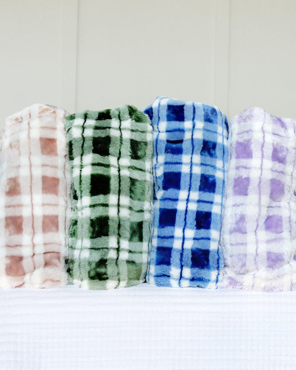 Plaid Evergreen Blanket