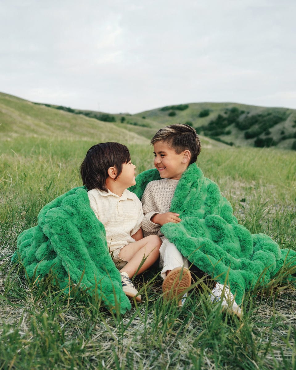 Ultra Sorbet Kelly Green Blanket